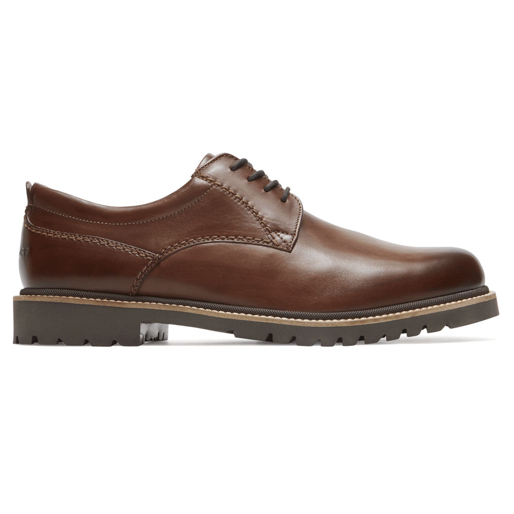 Rockport Oxfords Herr Mörkbruna - Marshall Plain Toe - VFMWC1236